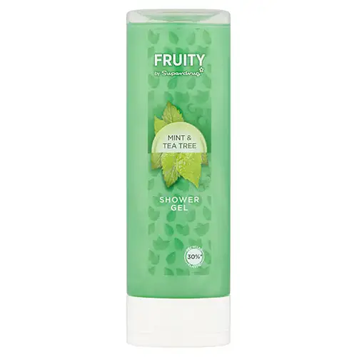 Superdrug Fruity Shower Gel Mint & Tea Tree