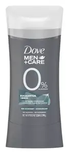 Dove Men 0% Aluminum Deodorant Eucalyptus & Birch 48h Stick