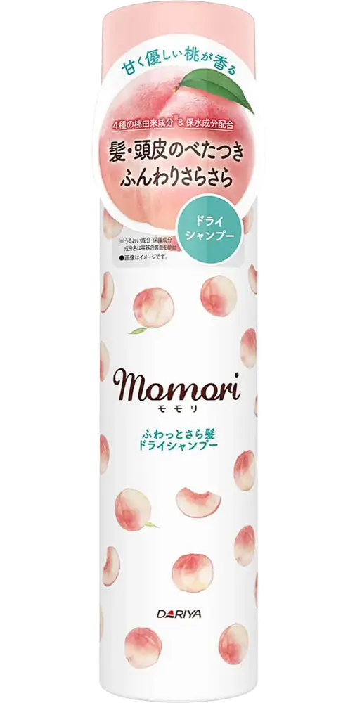 Dariya Momori Fluffy & Smooth Hair Dry Shampoo Peach