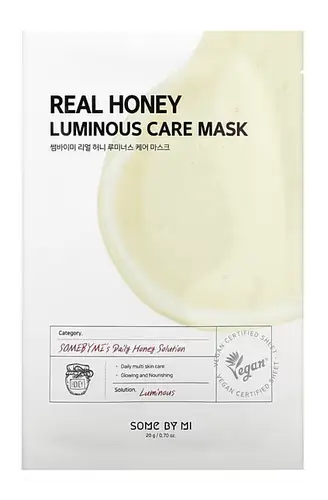 Some By Mi Real Care Mask Real Honey Luminous