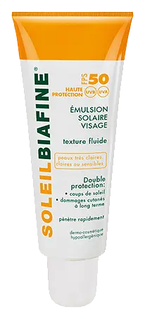 Biafine Emulsion Solaire Visage SPF 50