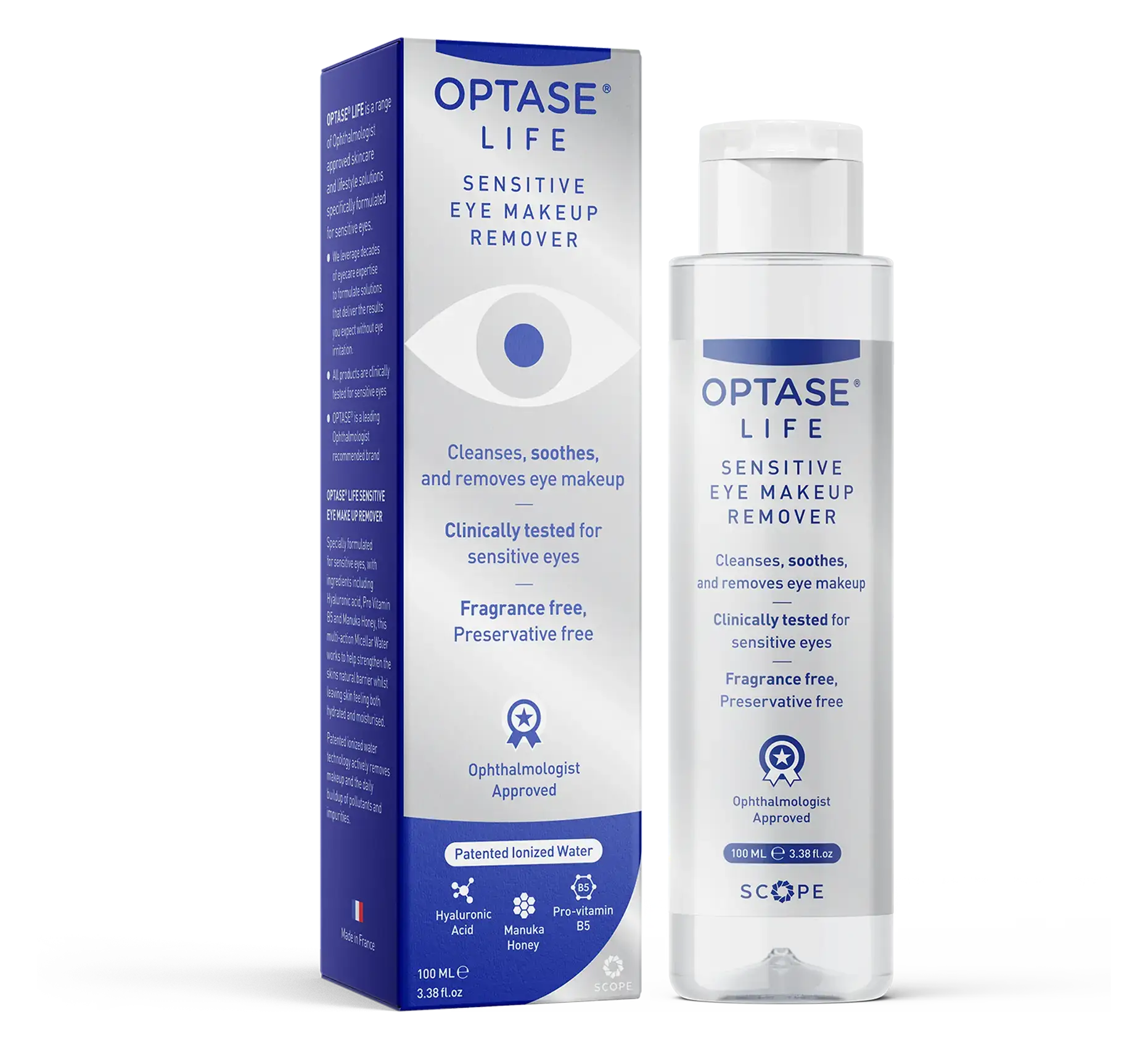 Optase Life Sensitive Eye Makeup Remover