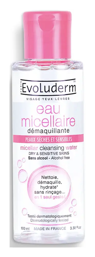 Evoluderm Micellar Cleansing Water Dry & Sensitive Skin