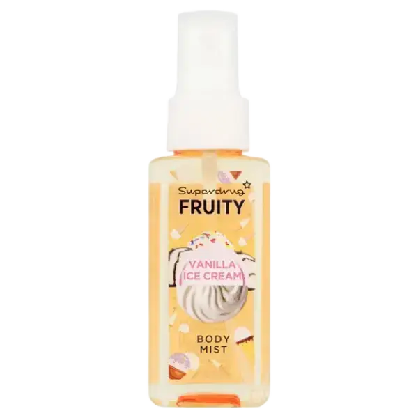 Superdrug Fruity Body Mist Vanilla Ice Cream