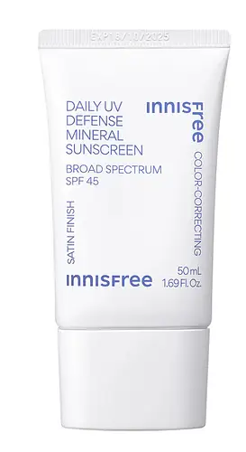 innisfree Daily UV Defense Mineral Sunscreen SPF 50 US