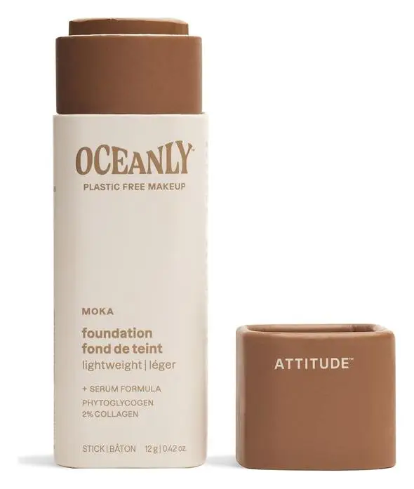 ATTITUDE Oceanly Light Coverage Foundation Stick Moka