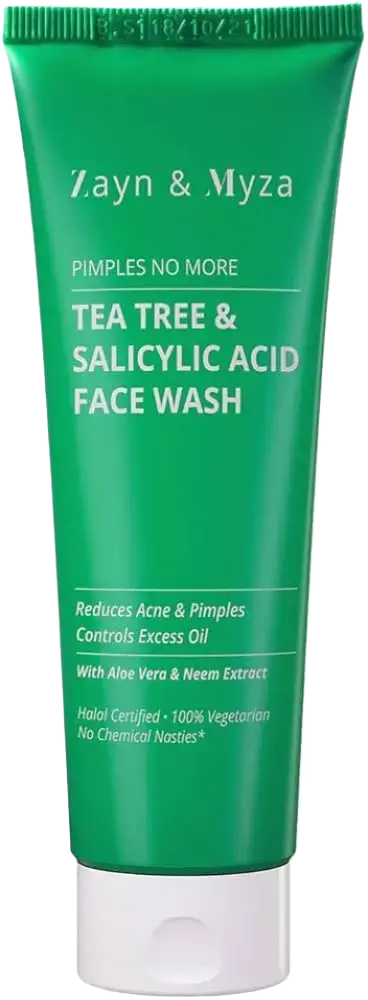 Zayn and Myza Tea Tree & Salicylic Acid Face Wash