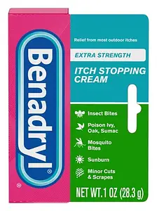 Benadryl Extra Strength Anti-Itch Topical Analgesic Cream