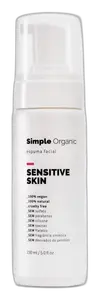 Simple Organic Espuma Facial Sensitive Skin