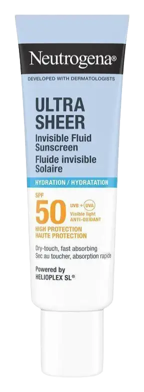 Neutrogena Ultra Sheer Invisible Fluid Sunscreen SPF 50 Türkiye