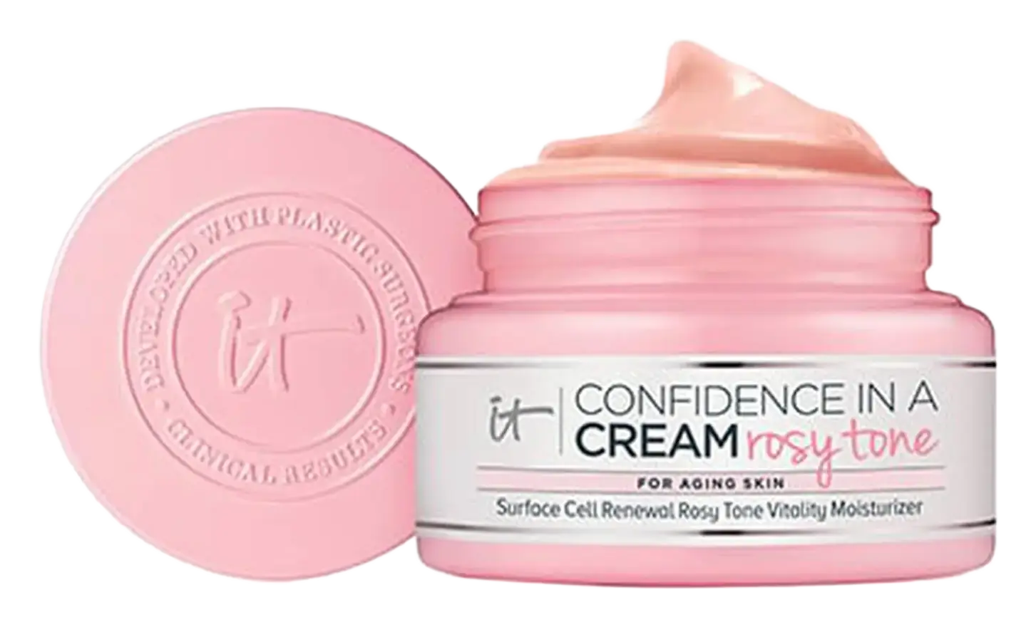 IT Cosmetics Confidence in a Cream Rosy Tone Moisturizer