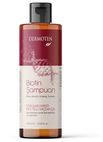 Dermoten Biotin Shampoo For Anti-Hair Loss