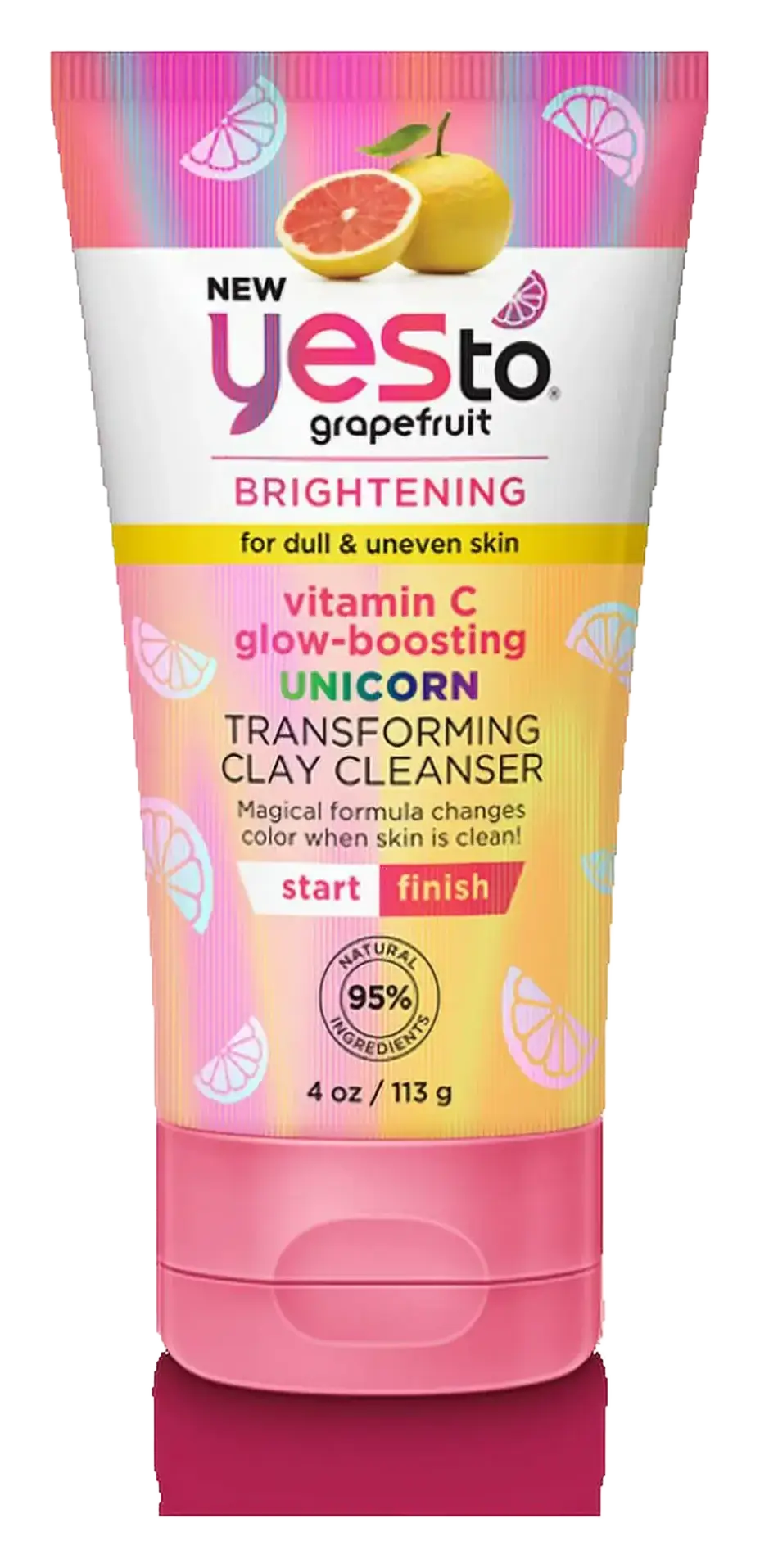 Yes To Grapefruit Vitamin C Glow-Boosting Unicorn Transforming Clay Cleanser