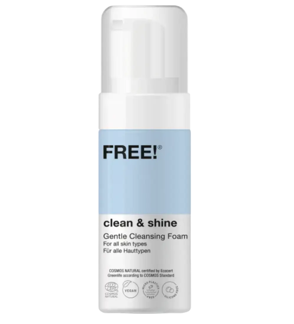 Free! Organics Clean & Shine Gentle Cleansing Foam