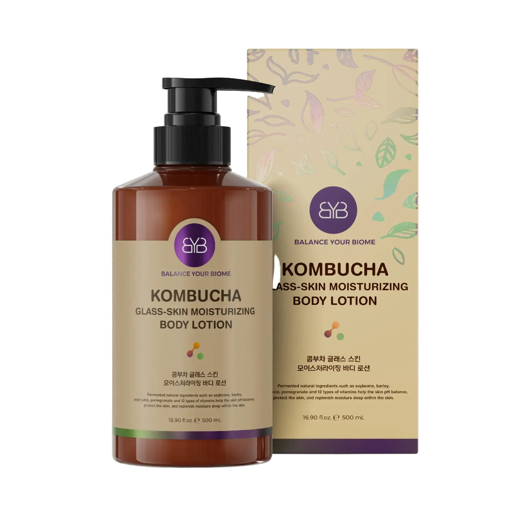 Balance Your Biome Kombucha Glass-Skin Moisturizing Body Lotion