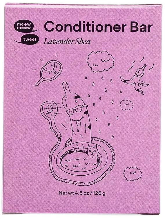 Meow Meow Tweet Conditioner Bar Lavender Shea