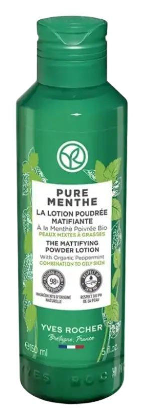 Yves Rocher Pure Menthe Mattifying Powder Lotion