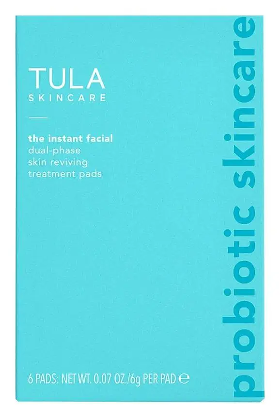 Tula Skincare The Instant Facial Dual-Phase Skin Reviving Treatment Pads