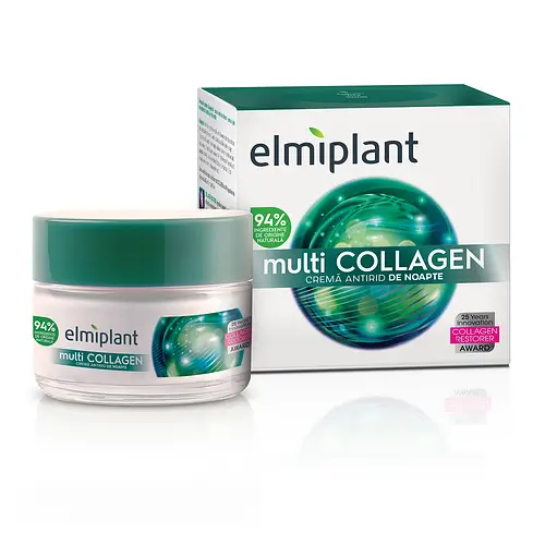 Elmiplant Multi Collagen Cremă Antirid De Noapte