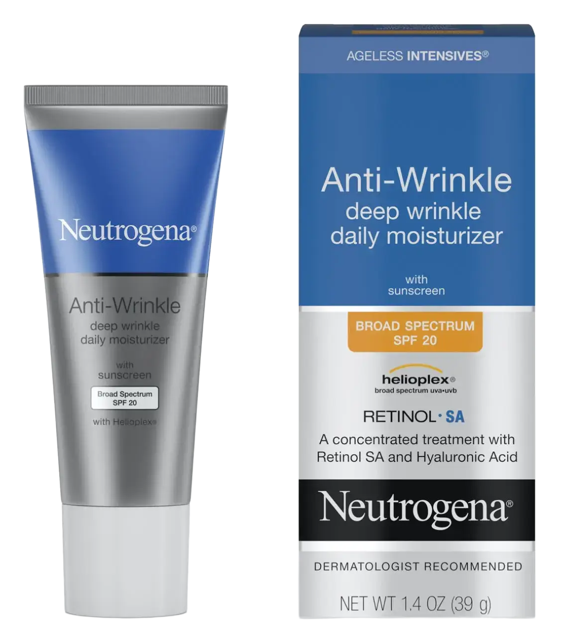 Neutrogena Anti-Wrinkle Deep Wrinkle Daily Moisturizer With Sunscreen