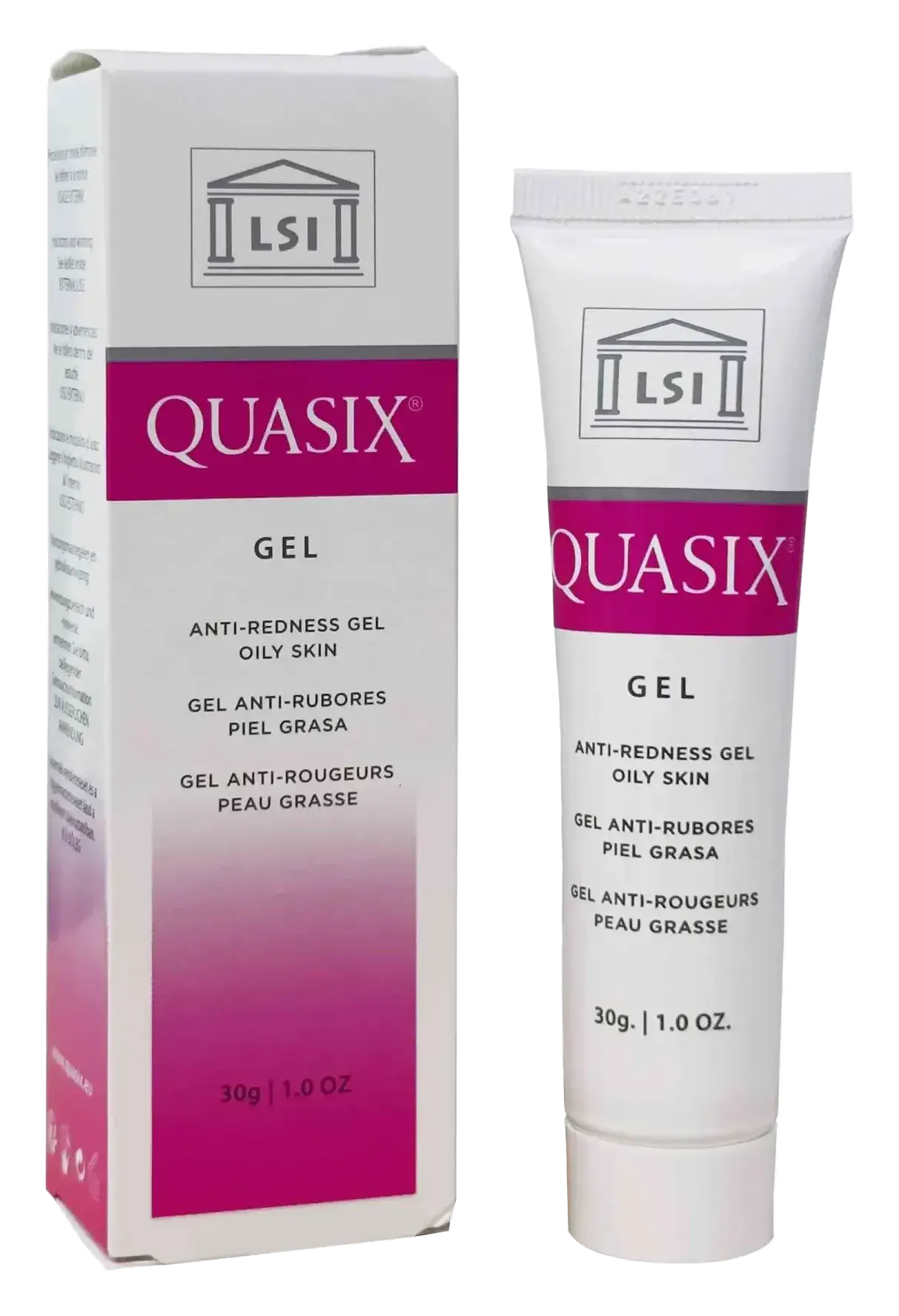 LSI Quasix Anti-Redness Gel For Oily Skin SPF30