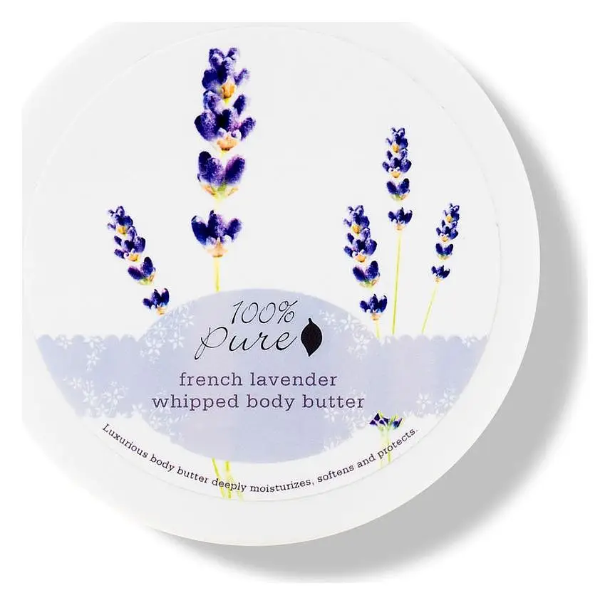 100% Pure Whipped Body Butter French Lavender