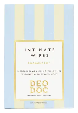 DeoDoc Intimate Wipes Fragrance Free