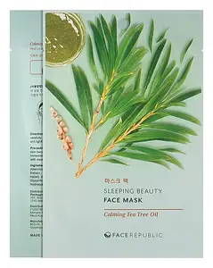 Face Republic Sleeping Beauty Face Mask Calming Tea Tree Oil