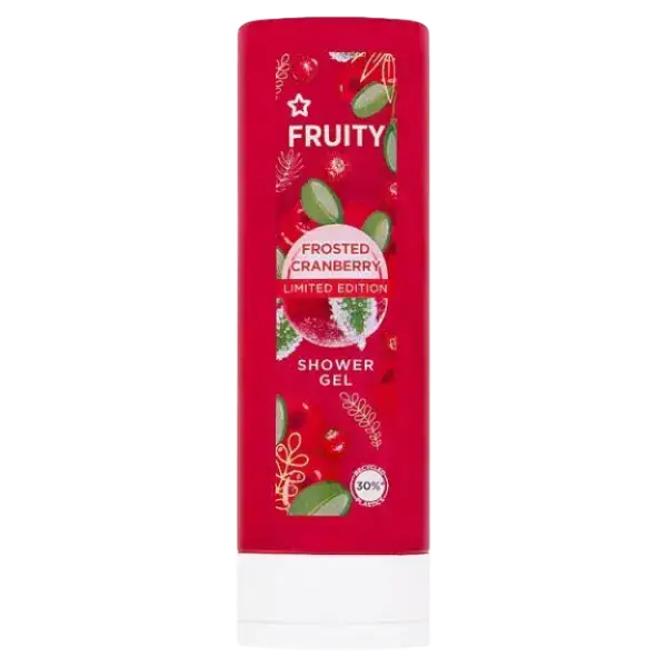 Superdrug Fruity Shower Gel Frosted Cranberry