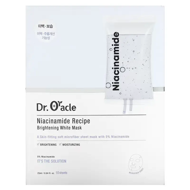 Dr. Oracle Niacinamide Recipe Brightening White Mask