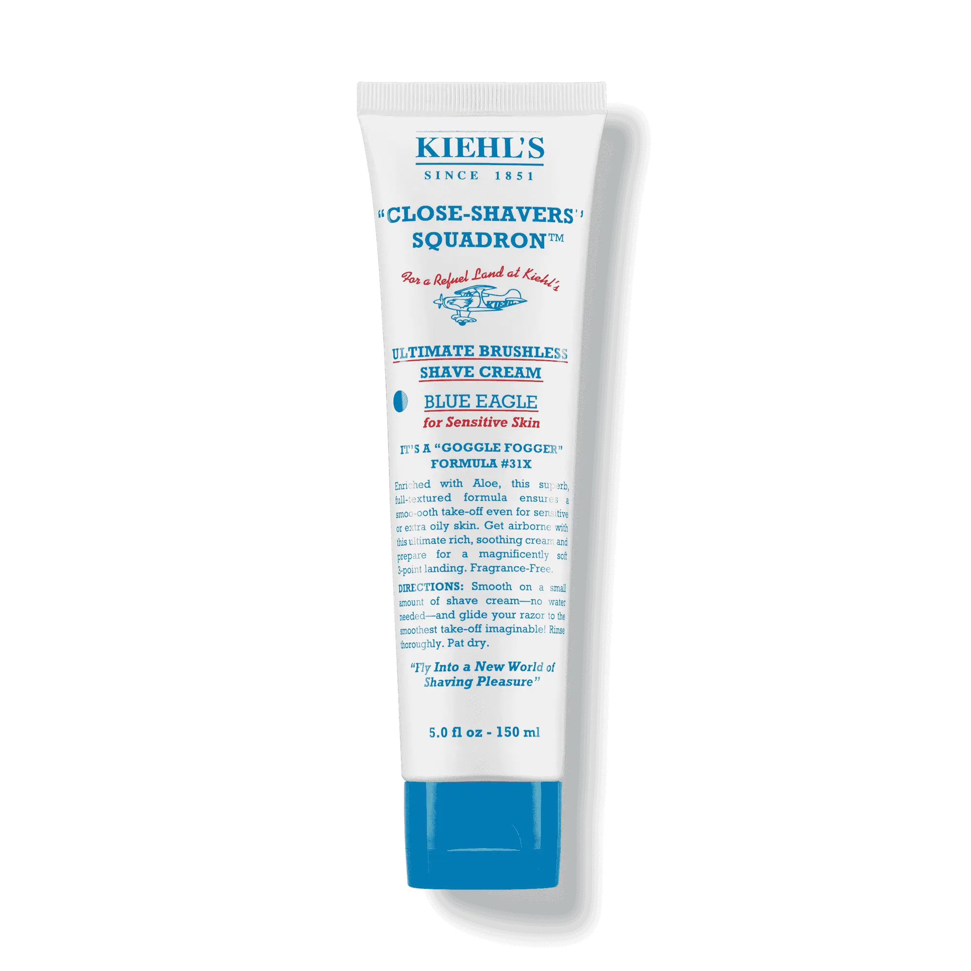 Kiehl's Ultimate Brushless Shave Cream Blue Eagle