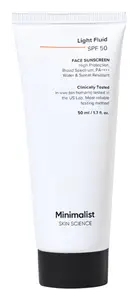 Minimalist Light Fluid SPF 50 Sunscreen
