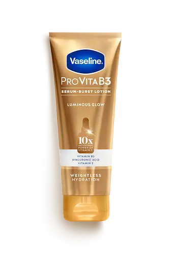 Vaseline Pro Vita B3 Serum Burst Lotion Luminous Glow