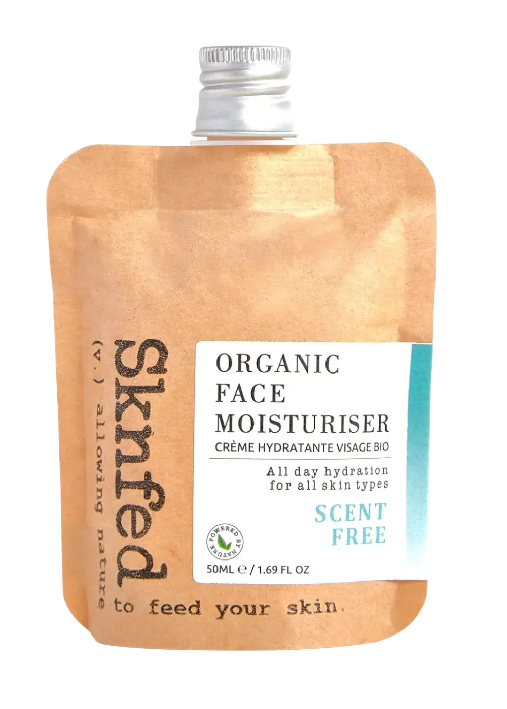 Sknfed Organic Face Moisturiser Scent Free