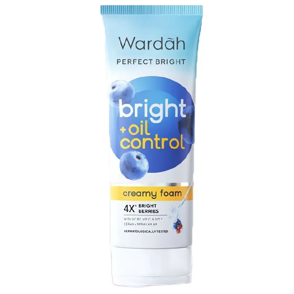 Wardah Perfect Bright Creamy Foam Bright + Oil Control