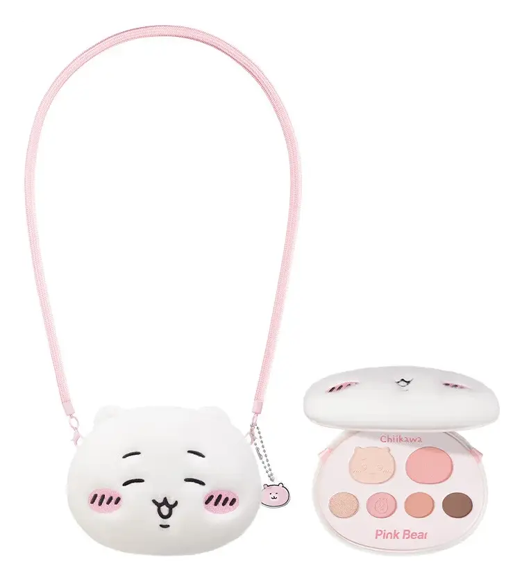 Pink Bear Chiikawa Collection Eyeshadow Palette 01 Pink Dream