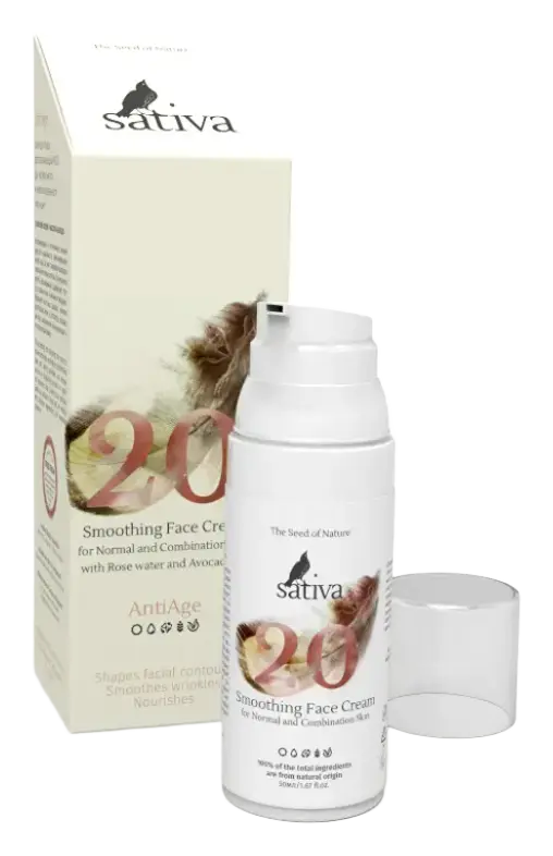 Sativa Smoothing Face Cream №20