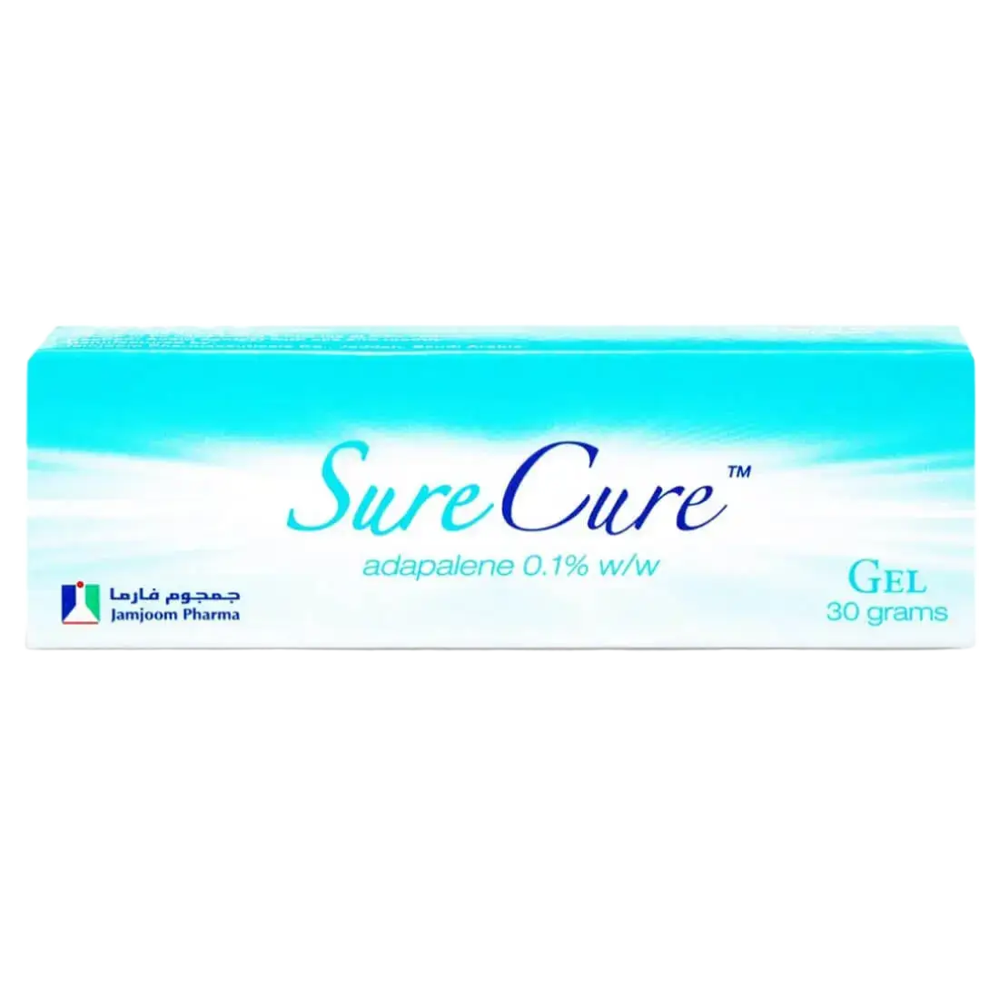 Jamjoom Pharma Sure Cure 0.1% Adapalene Gel