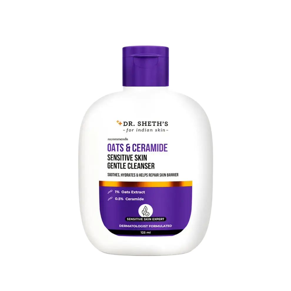 Dr. Sheth's Oats & Ceramide Sensitive Skin Gentle Cleanser