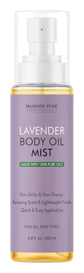 Majestic Pure Cosmeceuticals Lavender Body Oil Mist