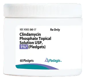 Padagis Clindamycin Phosphate Topical Solution 1% Pledgets
