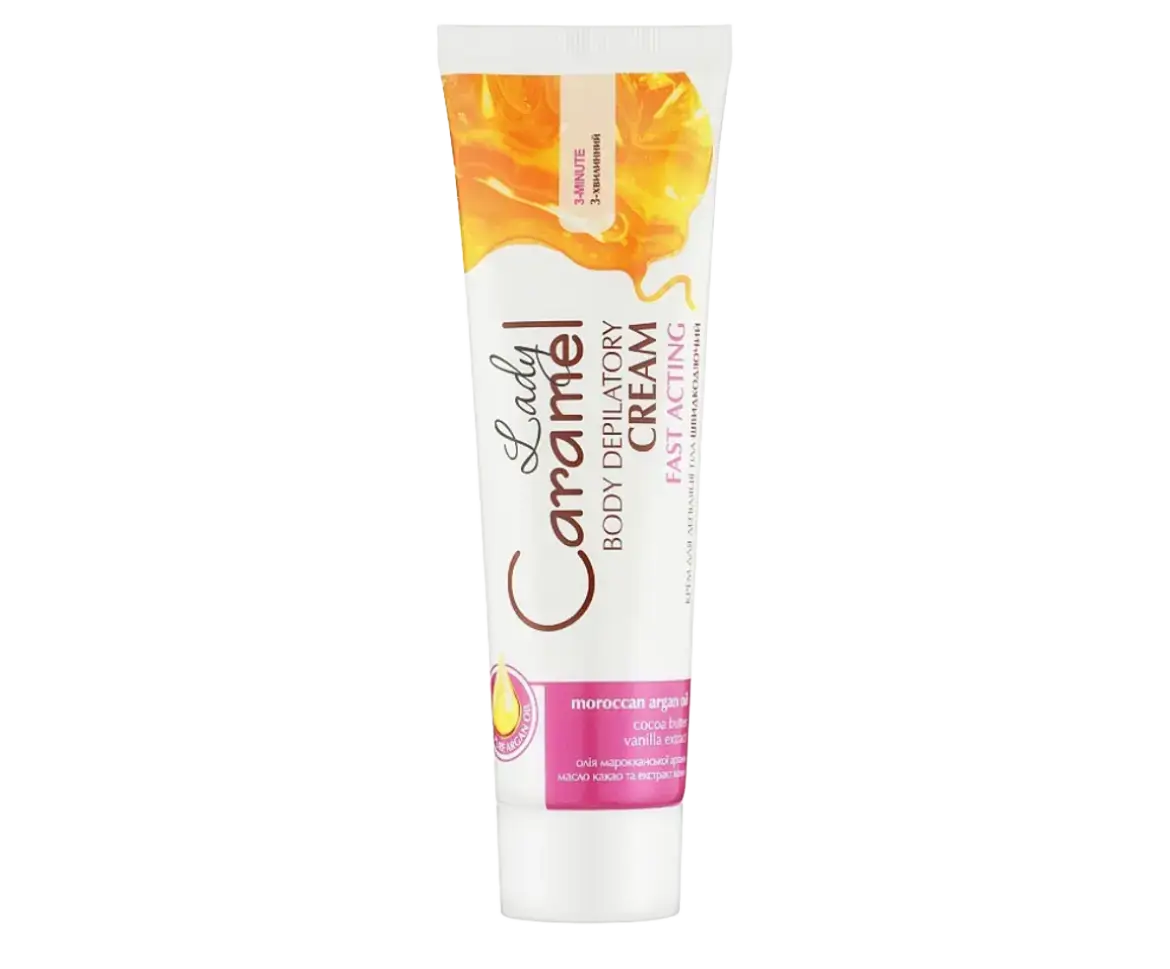 Lady Caramel Fast-Acting Three-Minute Body Depilatory Cream