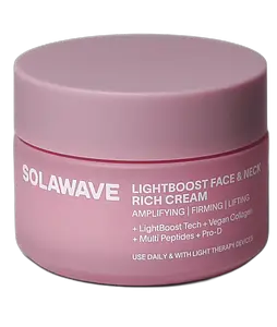 Solawave Lightboost Face & Neck Rich Cream
