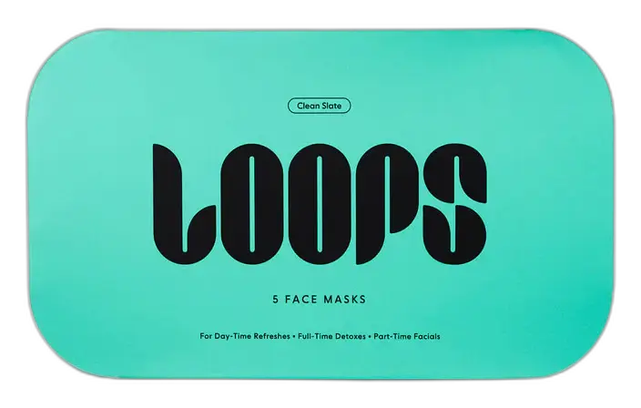 Loops Clean Slate Detoxifying Hydrogel Face Mask