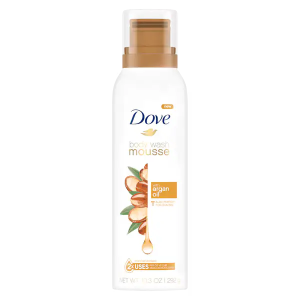 Dove Body Wash Mousse Argan Oil