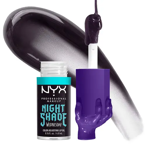 NYX Cosmetics Wednesday Color-Shifting Lip Oil Nightshade