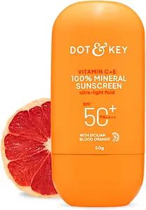 Dot & Key Skincare Vitamin C + E 100% Mineral Sunscreen SPF 50+
