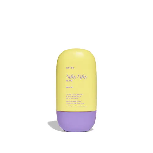 Go-To Skincare Nifty Fifty Fluid Ultra Lightweight Sunscreen SPF 50