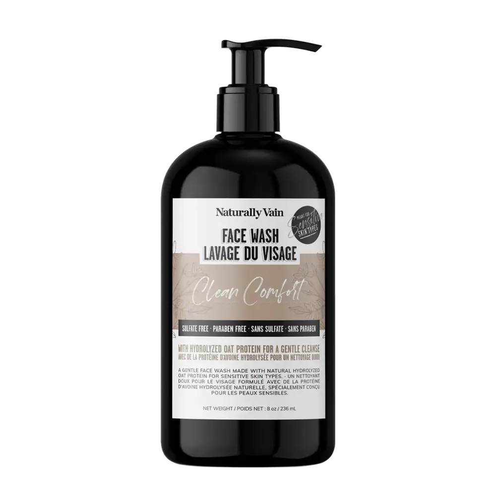 Naturally Vain Clean Comfort Face Wash