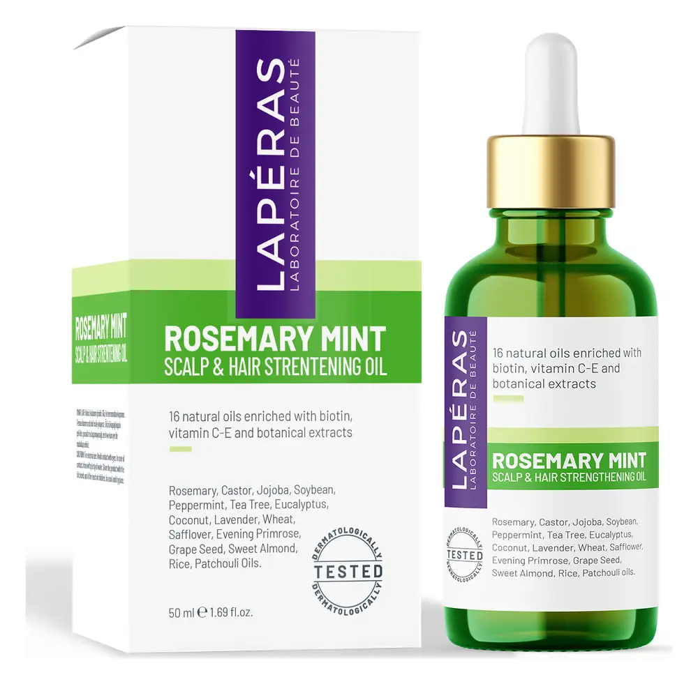 Laperas Rosemary Mint Scalp & Hair Strengtening Oil